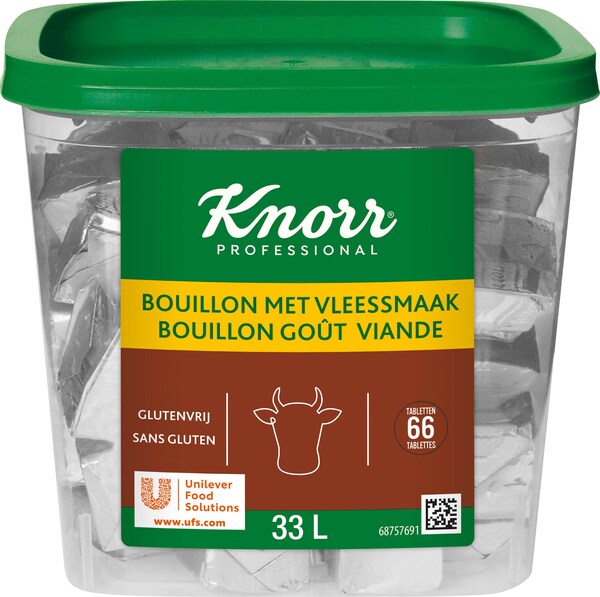 Knorr Bouillon Goût Viande 66 Tablettes 660 g - 